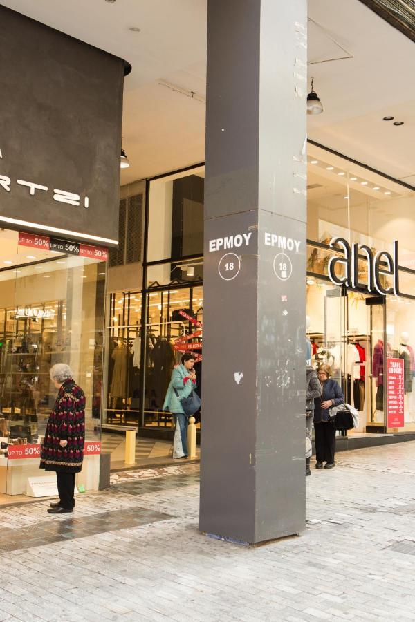 アテネErmou 18 Mosaics Boutique Aprtm In Parliament Squareアパートメント エクステリア 写真